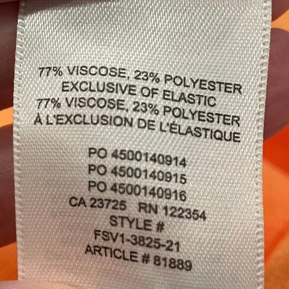 Aritzia Babaton Beck Linen Lg Sleeve Crew Neck Knit Sweater Apricot Ice Sz M NWT - Picture 10 of 11